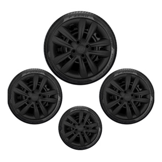 Jogo 4 calotas HB20 aro 15 preto fosco em Oferta na Shopee