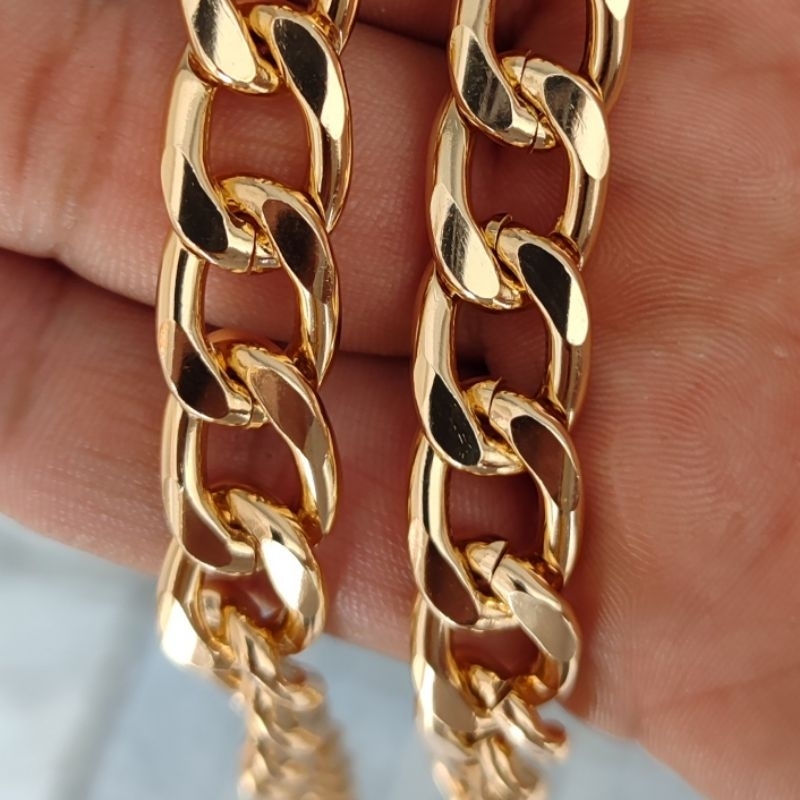 Corrente de Luxo Super Resistente Para Alça de Bolsa Ou Artesanato em Geral em Oferta na Shopee