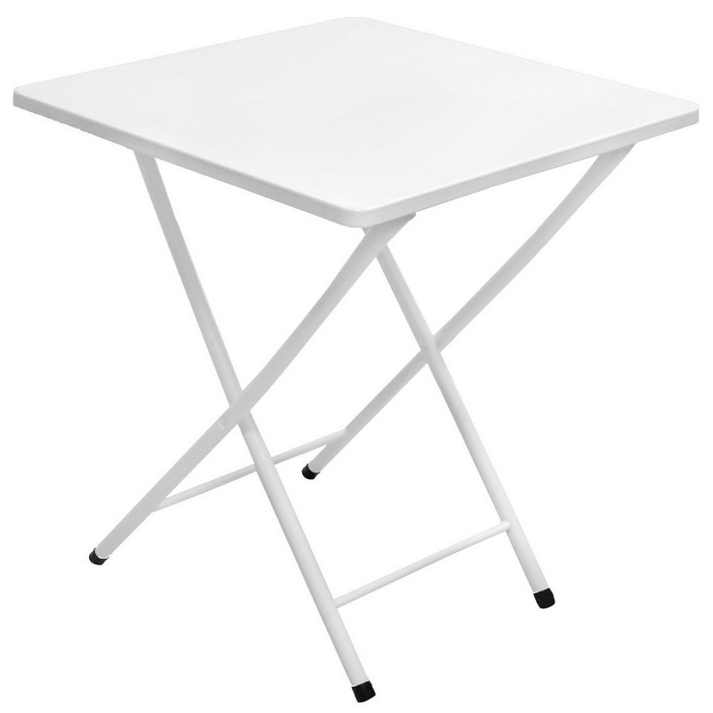 Mesa Dobrável Aço Ferro Bar Sala De Jantar Gourmet Quadrada