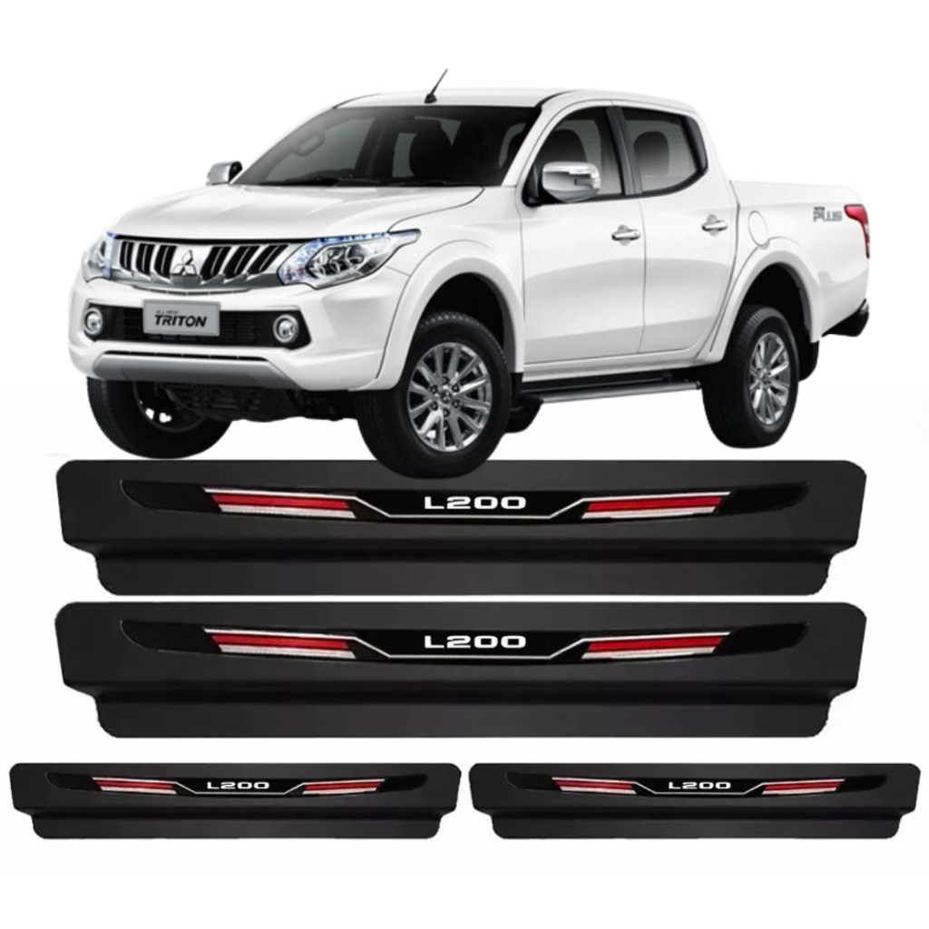 Soleira Porta Sport L200 Hpe Triton 2018 2019 2020 2021 2022