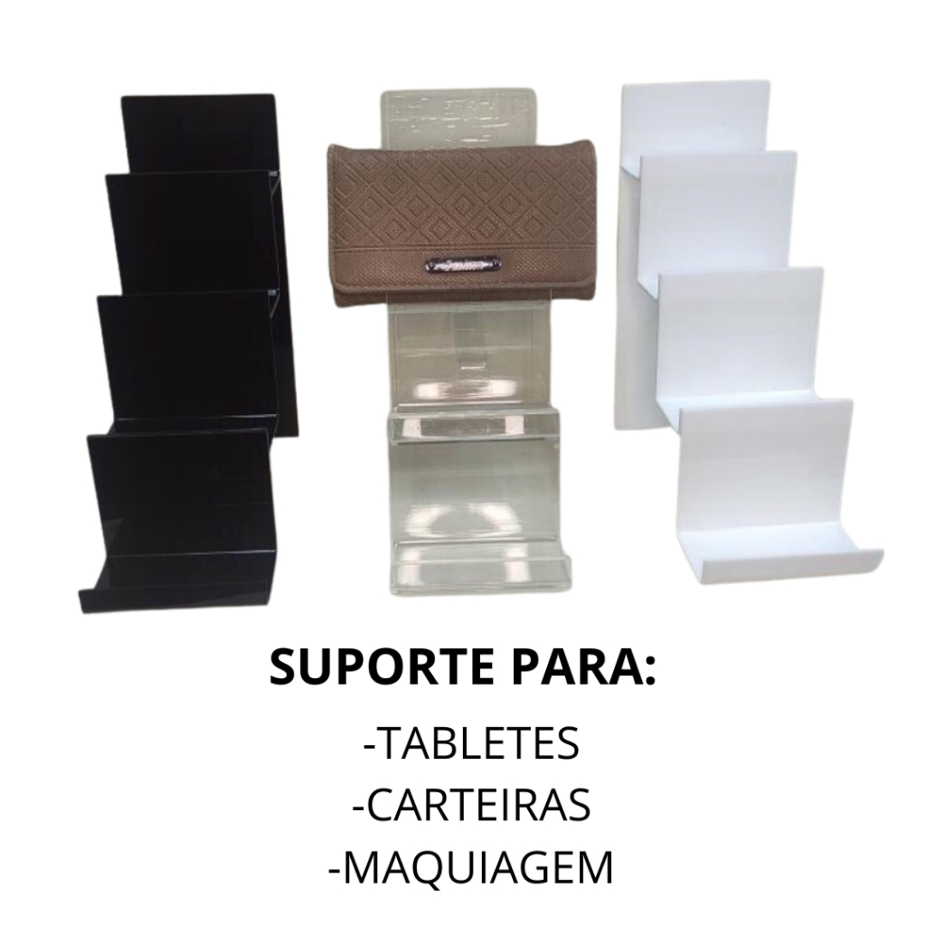 Escadinha 4 Andares Acrílico em Oferta na Shopee