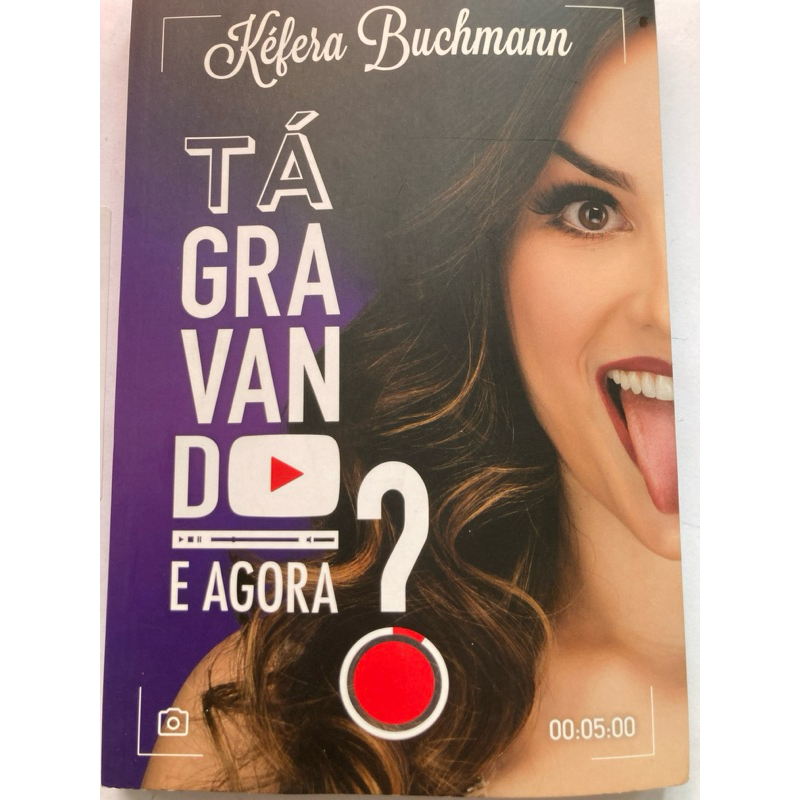 Livro: Tá Gravando. E Agora? por Kéfera Buchmann #RD