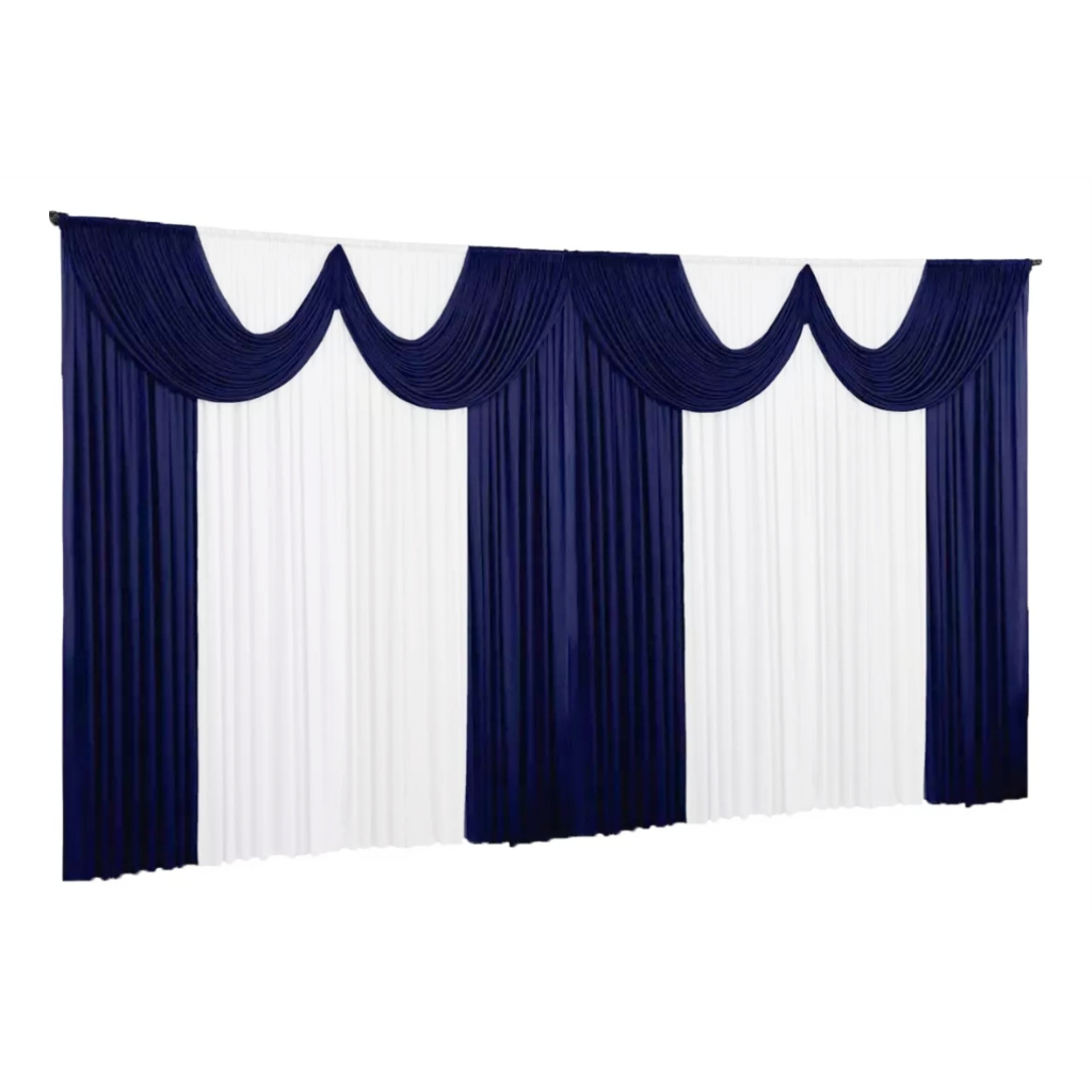 Cortina 6 Metros Igreja Salão de Festa Eventos Várias Cores em Oferta na Shopee