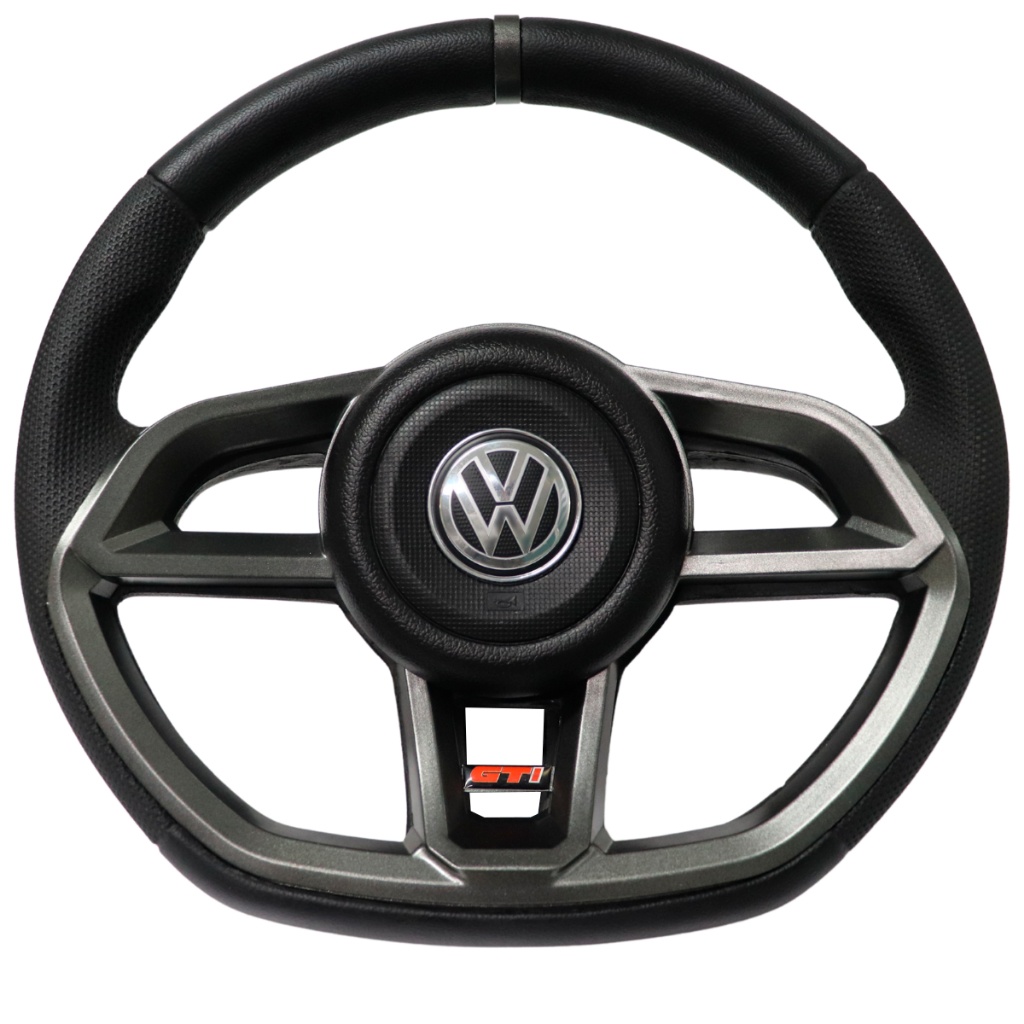 Volante esportivo GTI grafite para GOL BOLA G2 Parati Savero Santana Golf Antigo Polo Classic