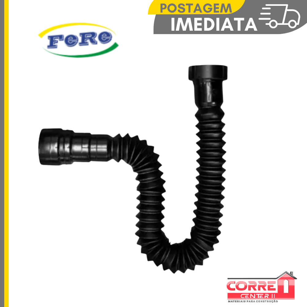 Sifão Sanfonado Universal ( PRETO ) Pia Cuba Tanque Extensível casa/cozinha/banheiro em Oferta na Shopee