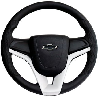 Volante Esportivo Cruze Branco Corsa Classic Wind Super Wagon Millenium Spirit Celta Omega Onix em Oferta na Shopee