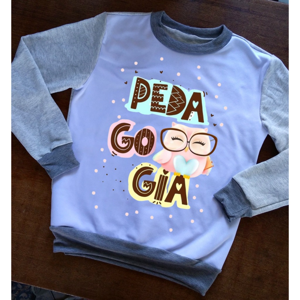 Blusa de Pedagogia Diferente - Moletom Feminino
