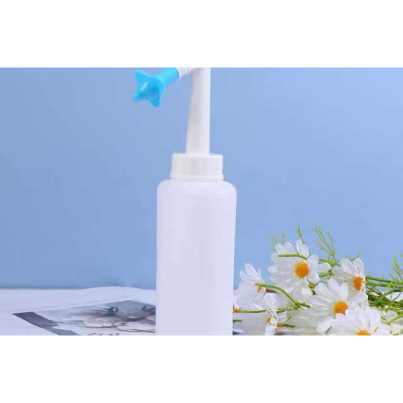 Garrafa Lavador Limpador Higienizador Higiene Tratamento Lavagem Nasal anti Rinite Alérgica Prevenção Sinusite Ducha Irrigador