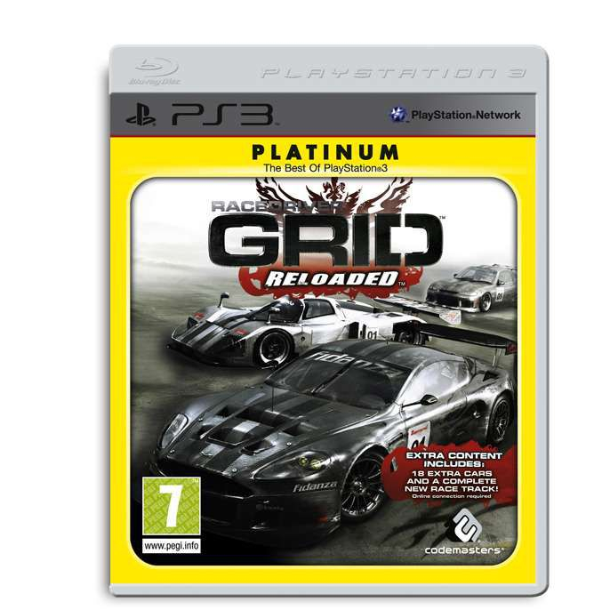 Jogo Race Drive Grid Reloaded | Usado | Ps3 | M.Física