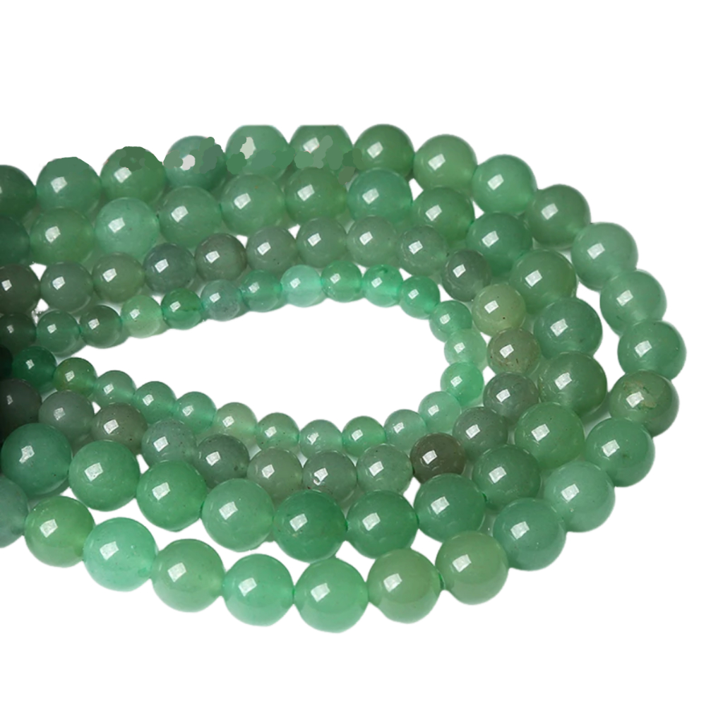 Fio De Pedra Natural Quartzo Verde 8mm Aprox 45 Contas P/ Artesanato em Oferta na Shopee