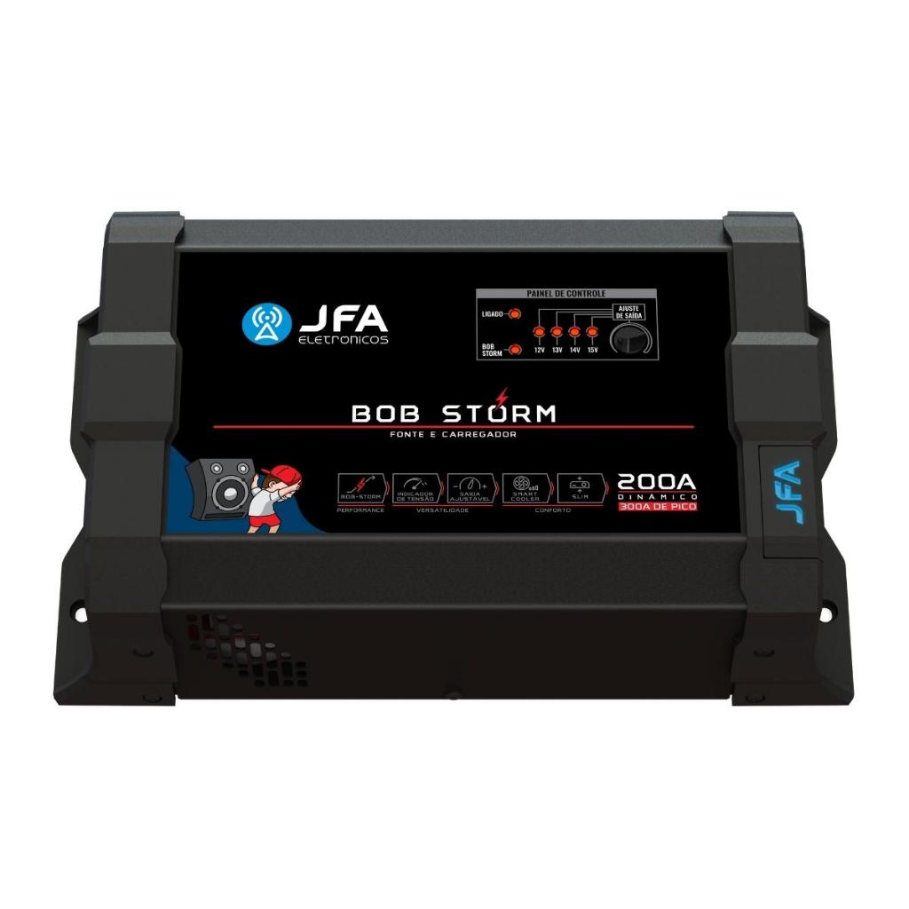 Fonte Carregador Automotiva Jfa 200a Bob Storm Bivolt em Oferta na Shopee