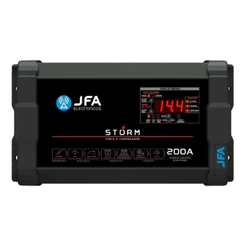 Fonte Automotiva Jfa 200a Storm Voltímetro Digital Mono 220v