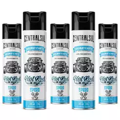 5 Aromatizante Automotivo Hot Rod Speed Centralsul 400ml