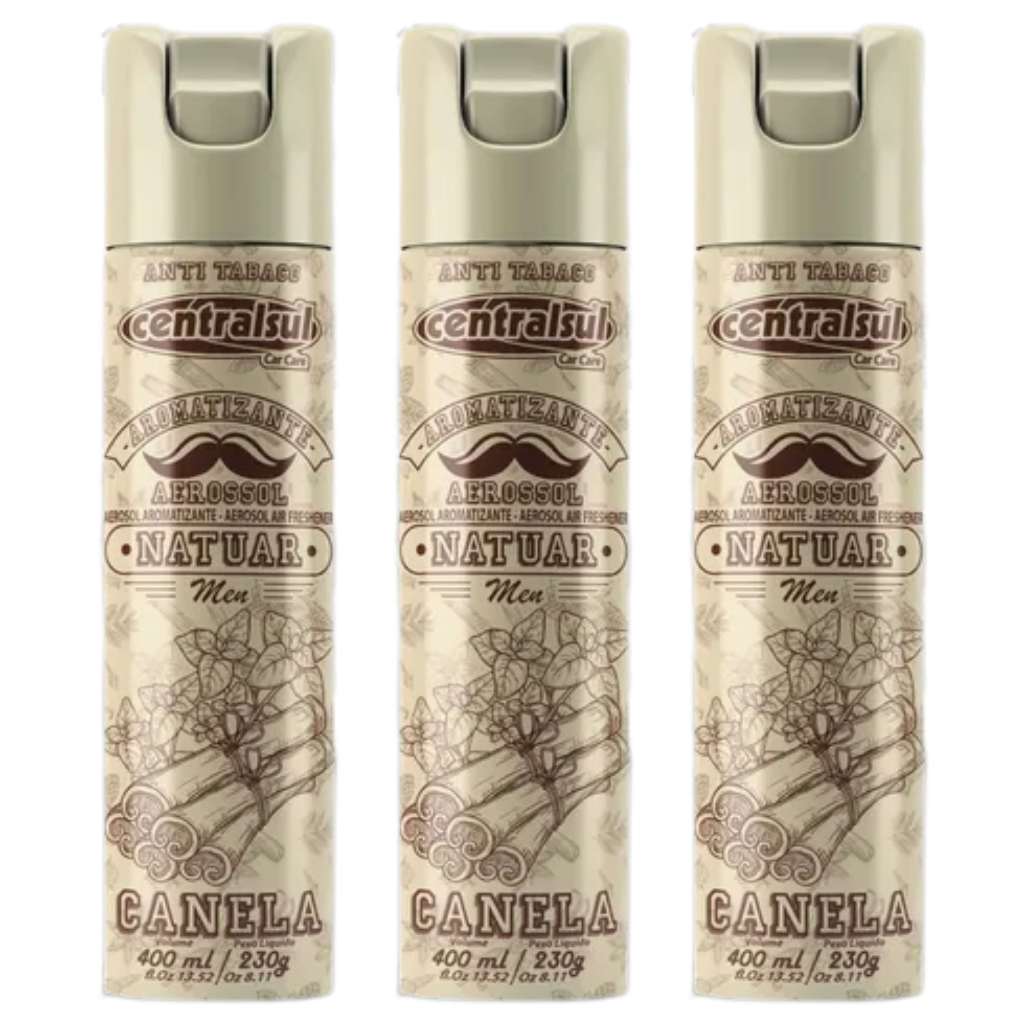 3 Neutralizador De Odores Anti tabaco Centralsul Aromatizante Anti tabaco