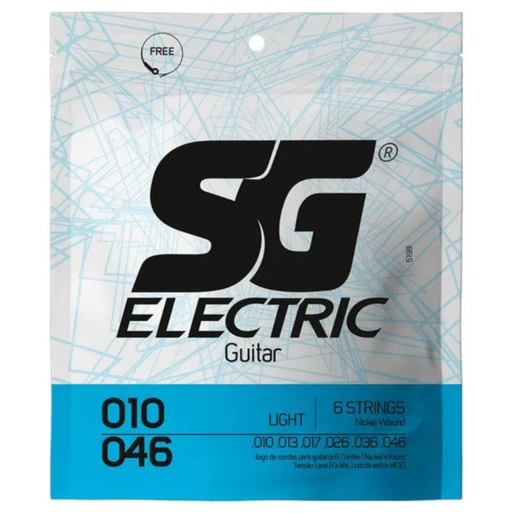 Encordoamento Sg Guitarra 0.10