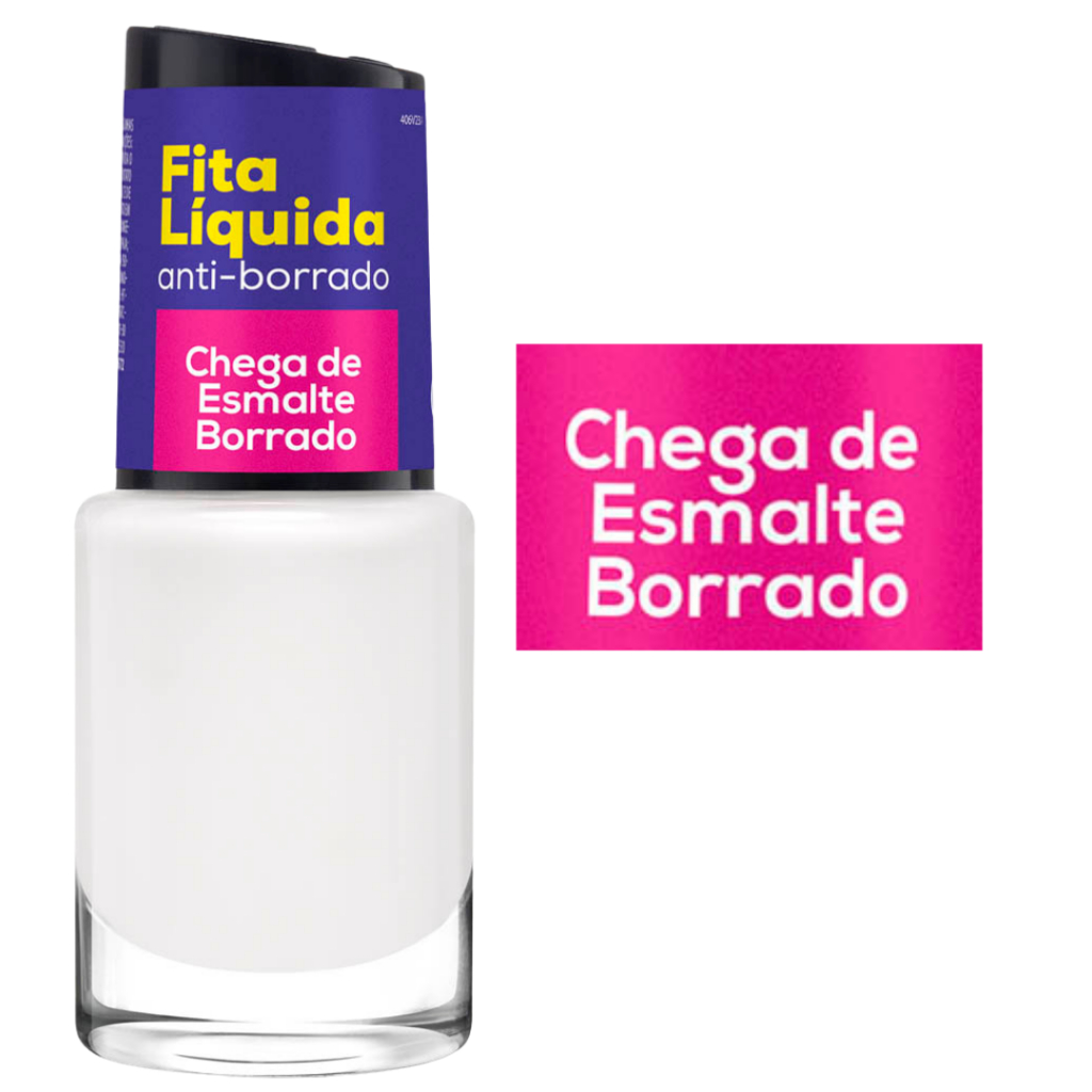 FITA LIQUIDA ANTI-BORRADO CORA 10ML ADEUS CHEGA DE ESMALTE BORRADO