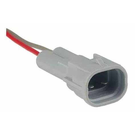 Conector E Chicote 2vias Bico.injetor Macho Nippon Denso