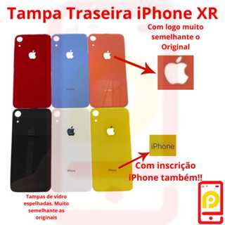 Tampa Traseira De Vidro iPhone XR Envio imediato em Oferta na Shopee