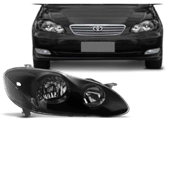 Farol Corolla Fielder Máscara Negra 2003 2004 2005 2006 2007