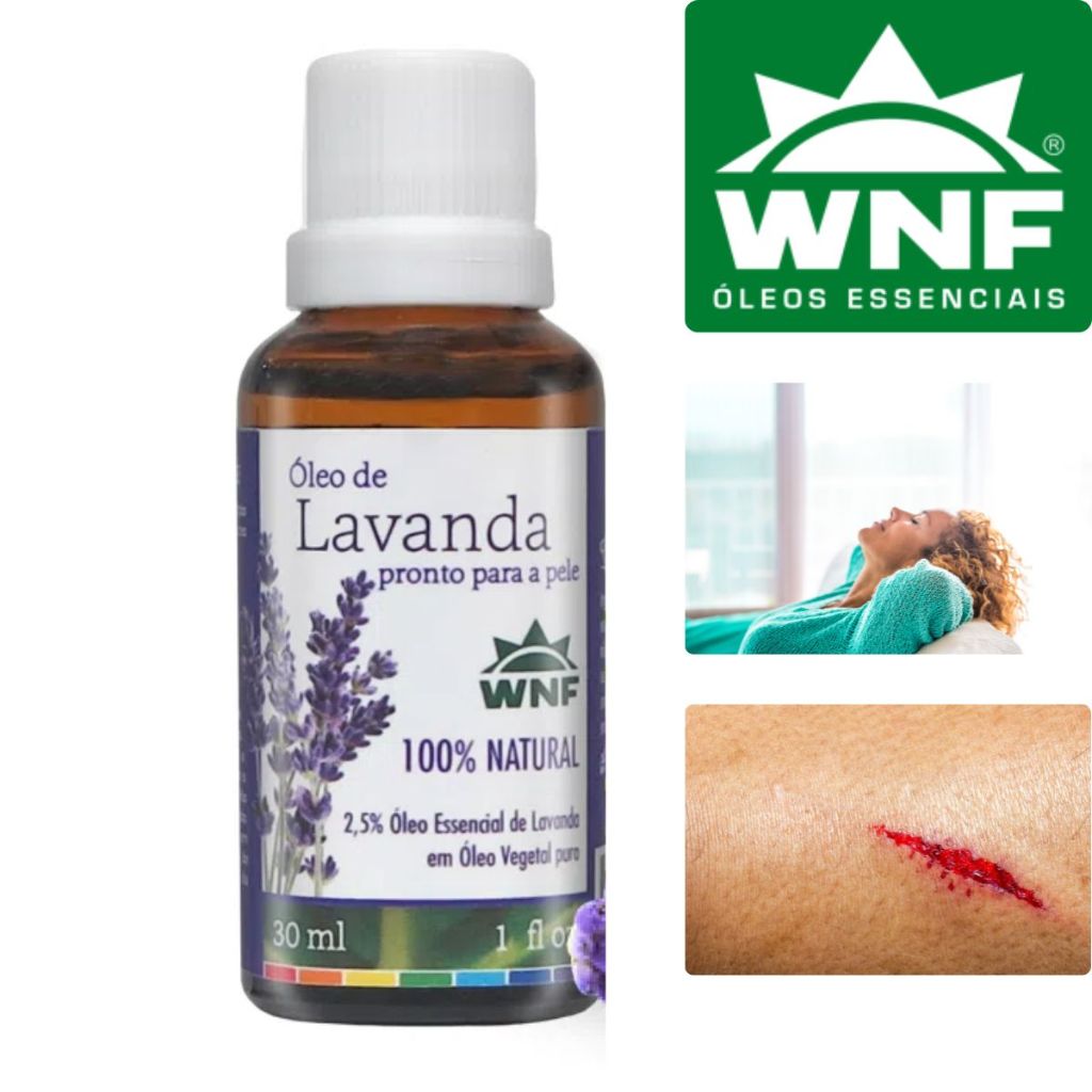 Óleo de Lavanda Pronto Para Pele WNF 30ml em Oferta na Shopee