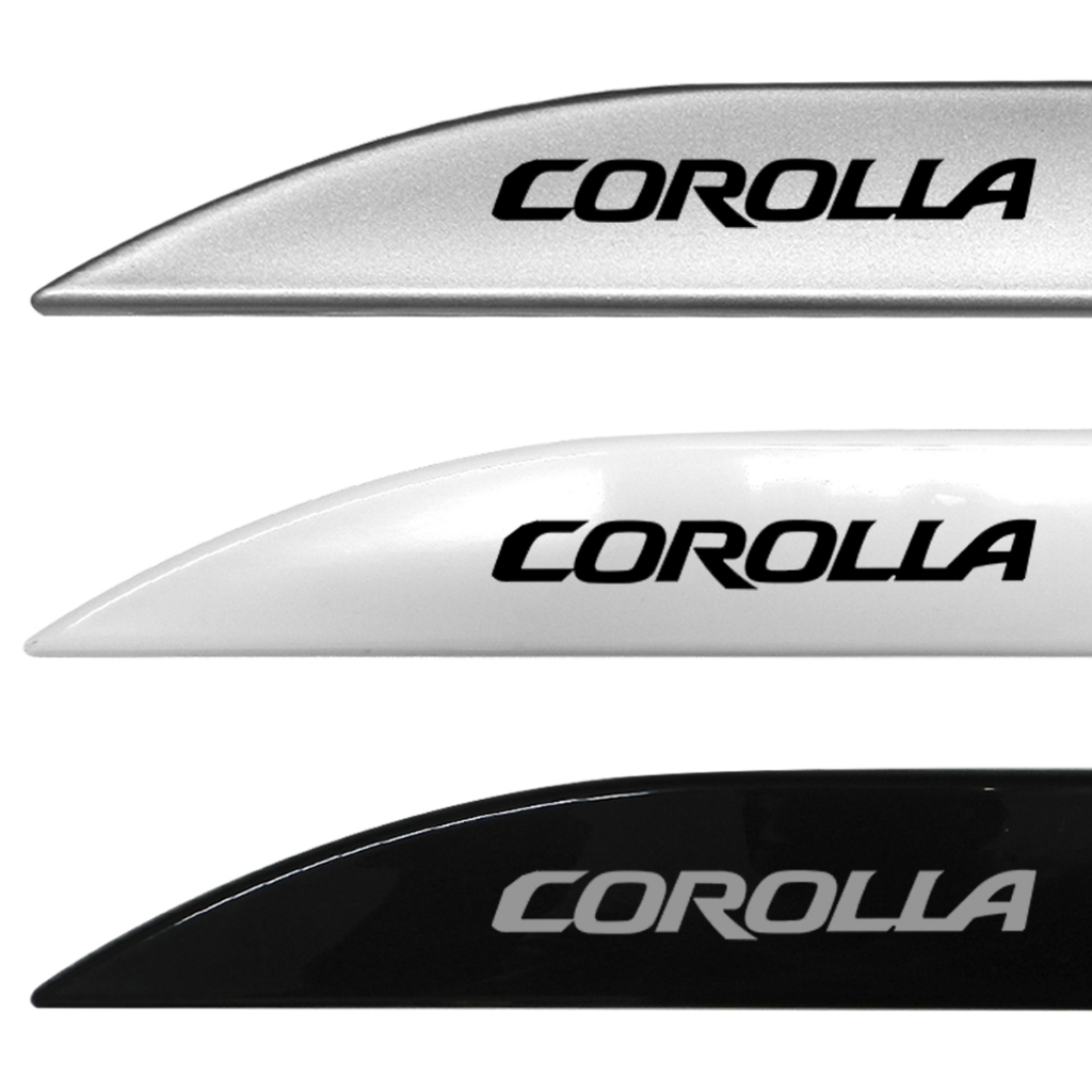 Friso Lateral Corolla 2015 2016 2017 2018 Á 2023 Ponta Facão em Oferta na Shopee