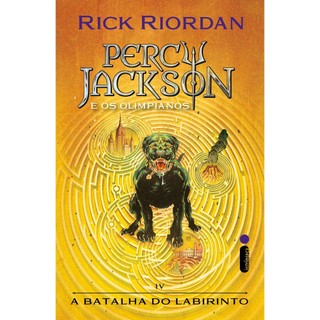 Livro A batalha do labirinto: novas capas - Série Percy Jackson e os Olimpianos Vol. 4, por Rick Riordan - Intrínseca em Oferta na Shopee