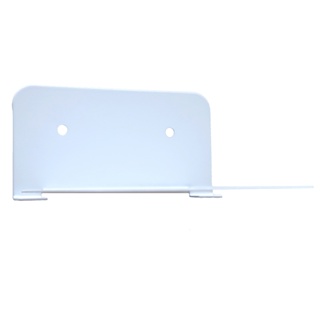 Kit Com 3 Prateleiras Invisível Para Livros De Parede Reforçada em Aço Carbono Pintura Epóxi na Cor Branca em Oferta na Shopee