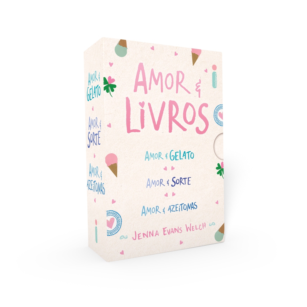 Livro Box Amor & livros: Caixa com os 3 volumes - Coleção Amor & livros, por Jenna Evans Welch - Intrínseca em Oferta na Shopee