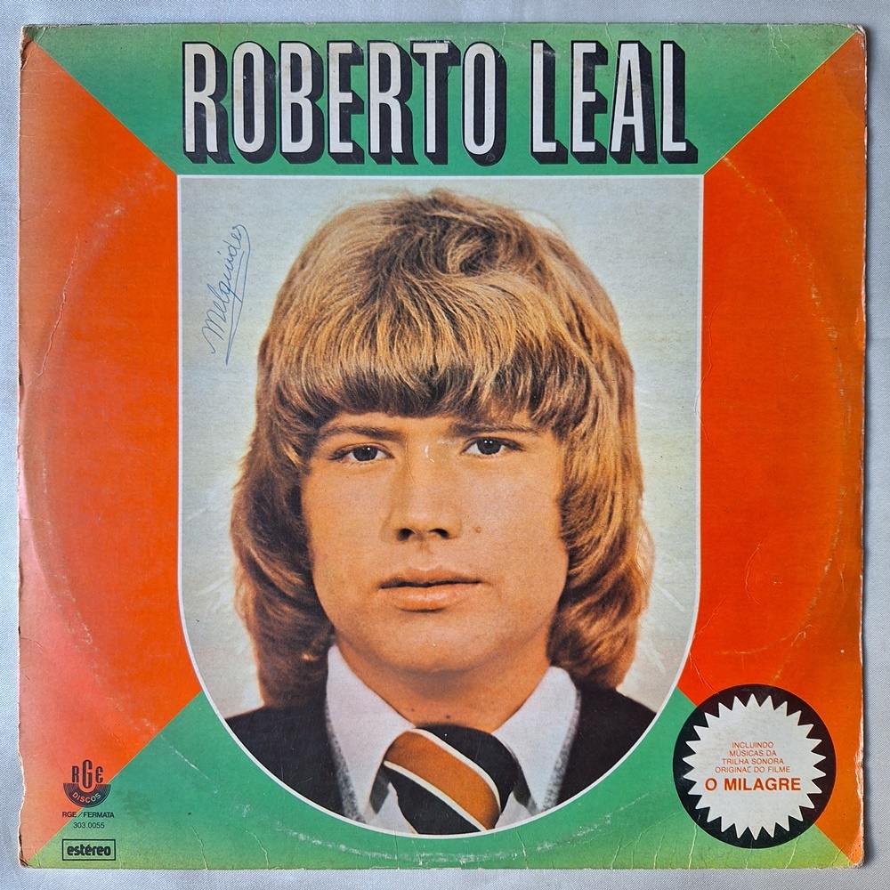 DISCO DE VINIL LP - ROBERTO LEAL – ROBERTO LEAL (1978)