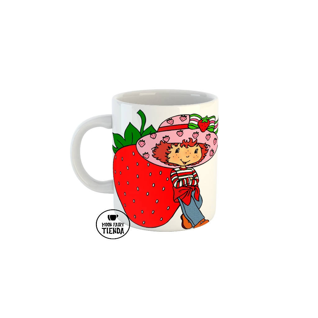 Caneca Moranguinho Strawberry Shortcake Porcelana Personalizada