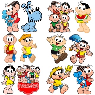 Turma da Mônica - 10 Displays De Festa De 20cm Totens em Oferta na Shopee