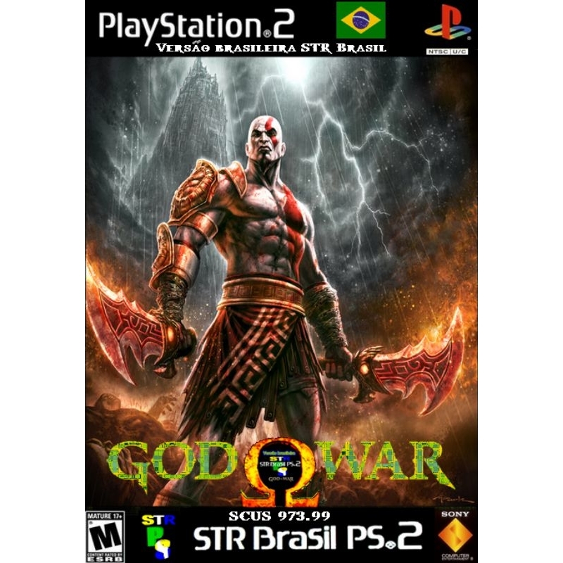 god of war 2 BR ps2
