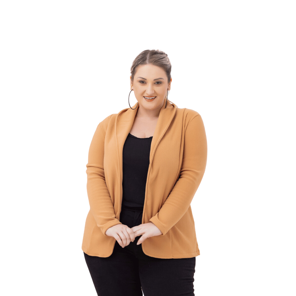 Agasalho Feminino Blazer Teddy Para O Inverno Super Macio Plus Size 12723.s1