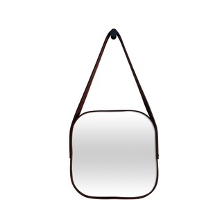 Espelho Quadrado de 25x25cm: Versatilidade e Estilo em Maquiagem - Com Suporte em Oferta na Shopee