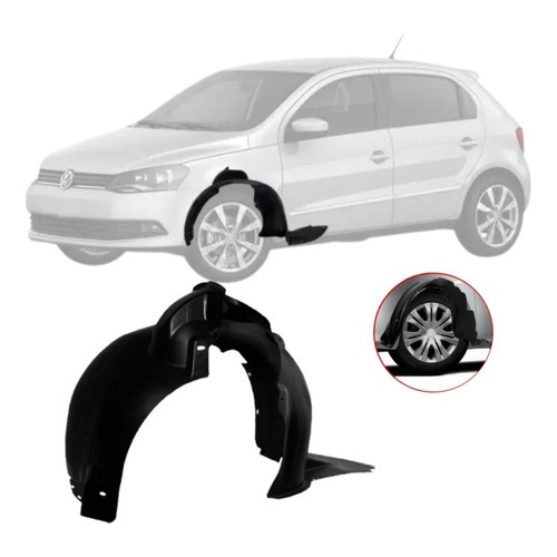 Para-barro Dianteiro Gol/Voyage/Saveiro G5/ 08/21 1°Linha Injetado