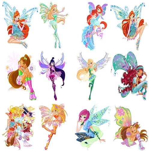 Clube das Winx - 10 Displays De Festa De 20cm Totens em Oferta na Shopee