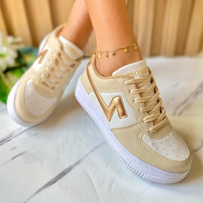 Tênis Feminino Plataforma Branco Casual Leve Confortável  Antiderrapante Premium em Oferta na Shopee