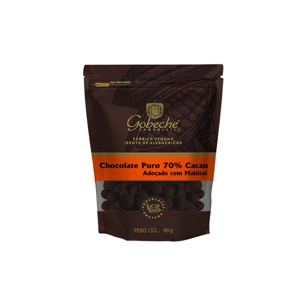 Chocolate Gotas 70% Cacau - Comprar com Melhor Preço em Lanches