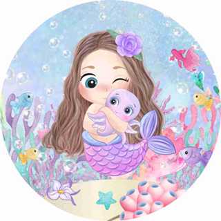 Painel Sublimado Sereia - Varios Temas em Oferta na Shopee