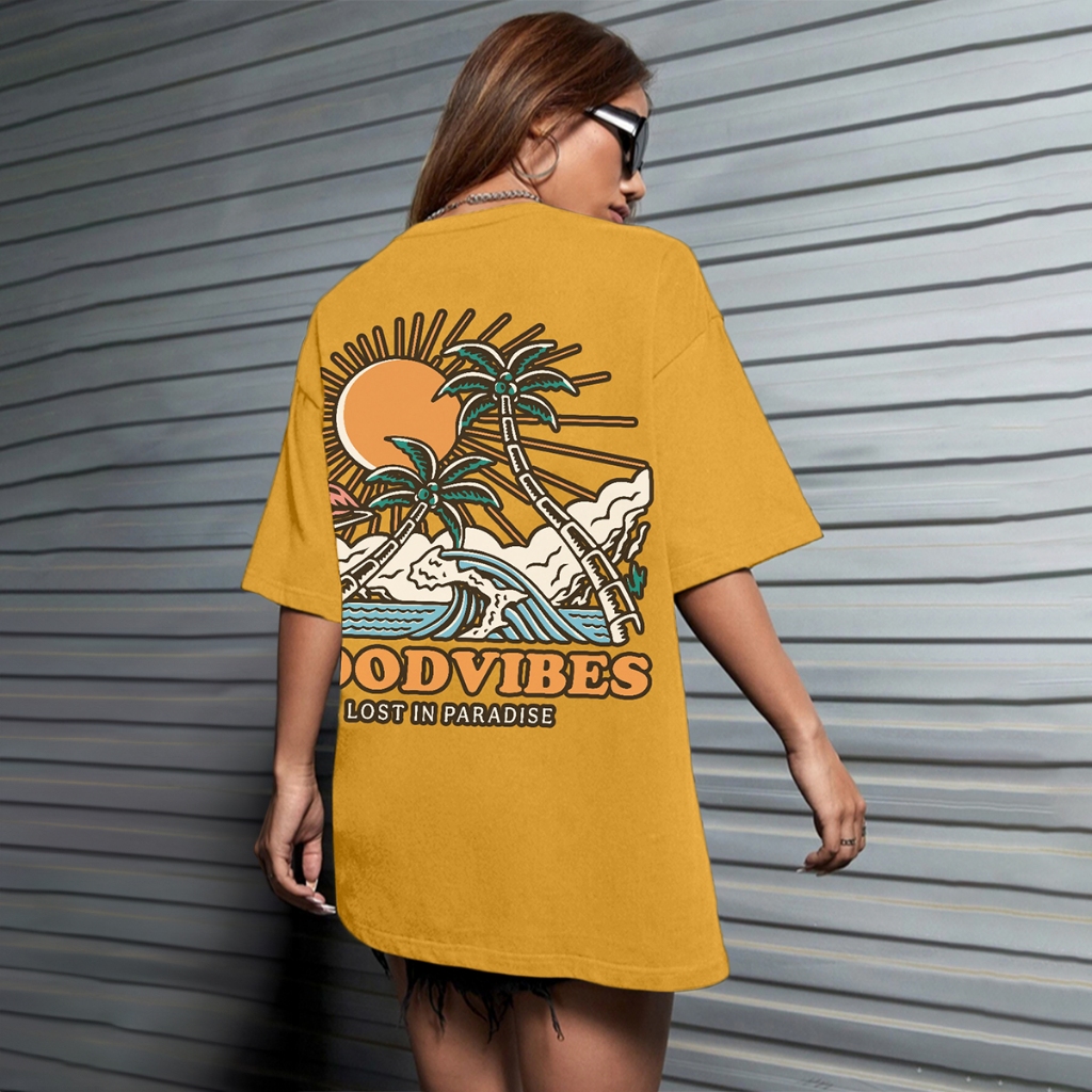 T Shirt Oversized Moda Gringa Plus Size Academia Blusa Personalizada Casual Camisa Bordada Moderna 