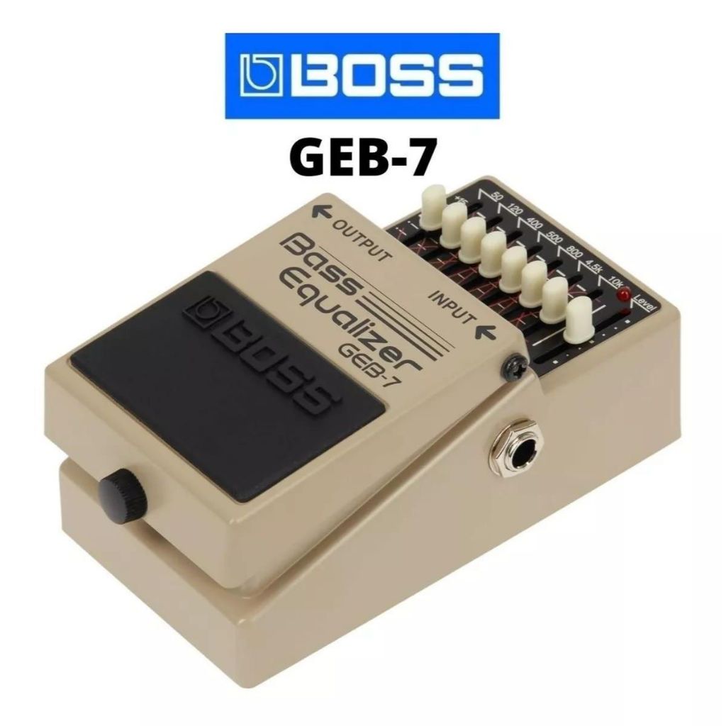 Pedal Boss Contrabaixo Bass Equalizer GEB-7