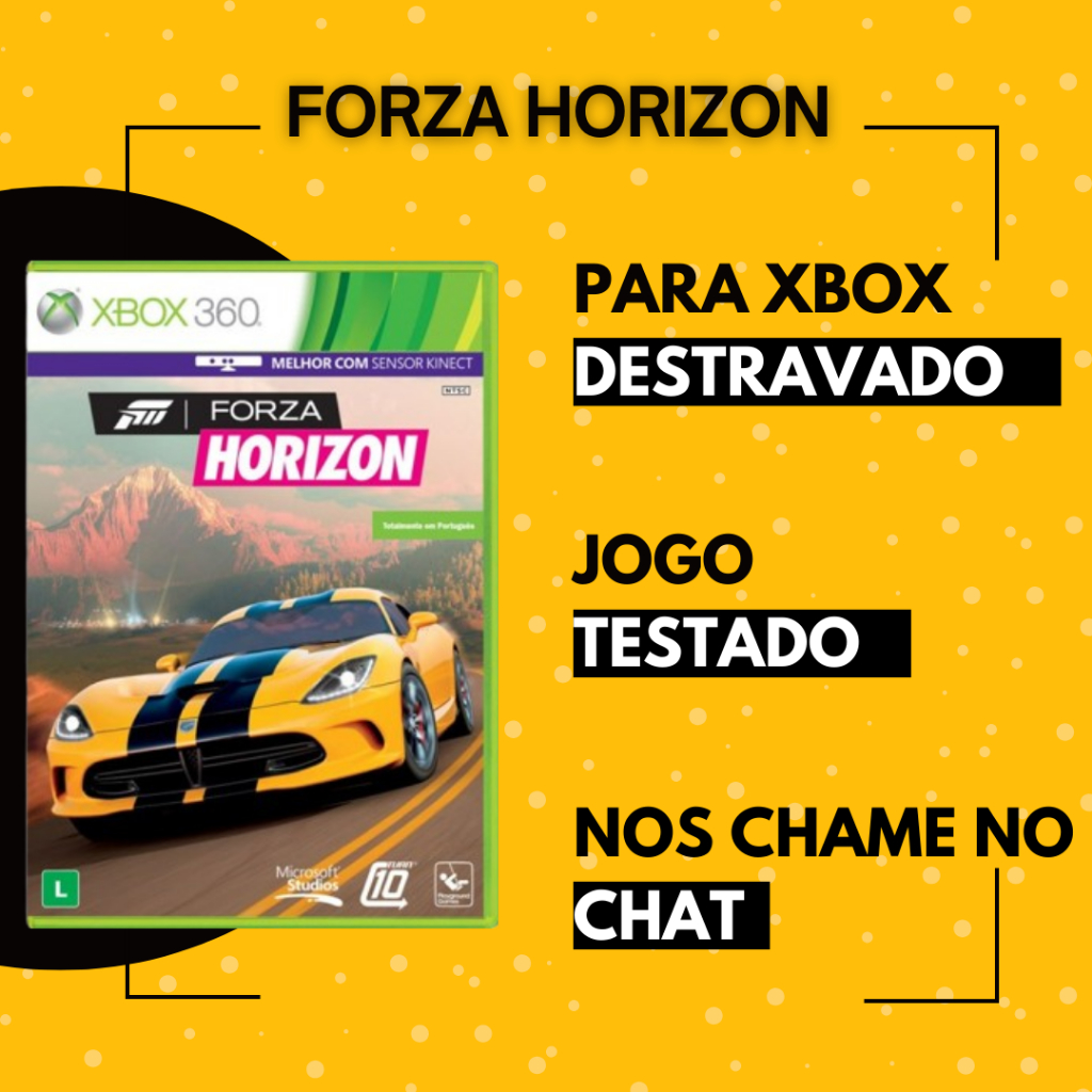 FORZA HORIZON - MICROSOFT GAMES - XBOX 360