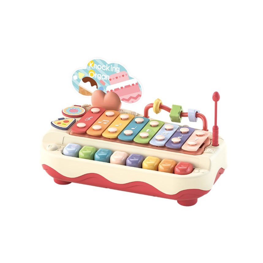 Teclado Xilofone 2 Em 1 Interativo - Shiny Toys - Mom & Baby