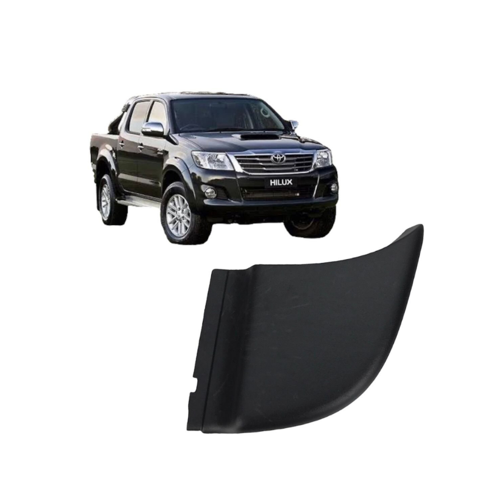 Ponteira Parachoque Traseiro Hilux Pickup 2005 a 2015