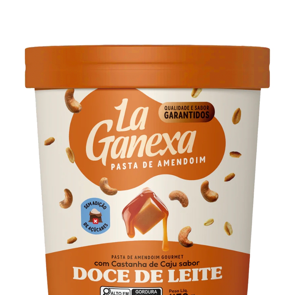 Pasta De Amendoim (1kg) Doce de Leite La Ganexa