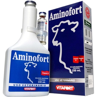 Aminofort 250 ml - Revitalizante e Estimulador Organico para Bovinos em Oferta na Shopee