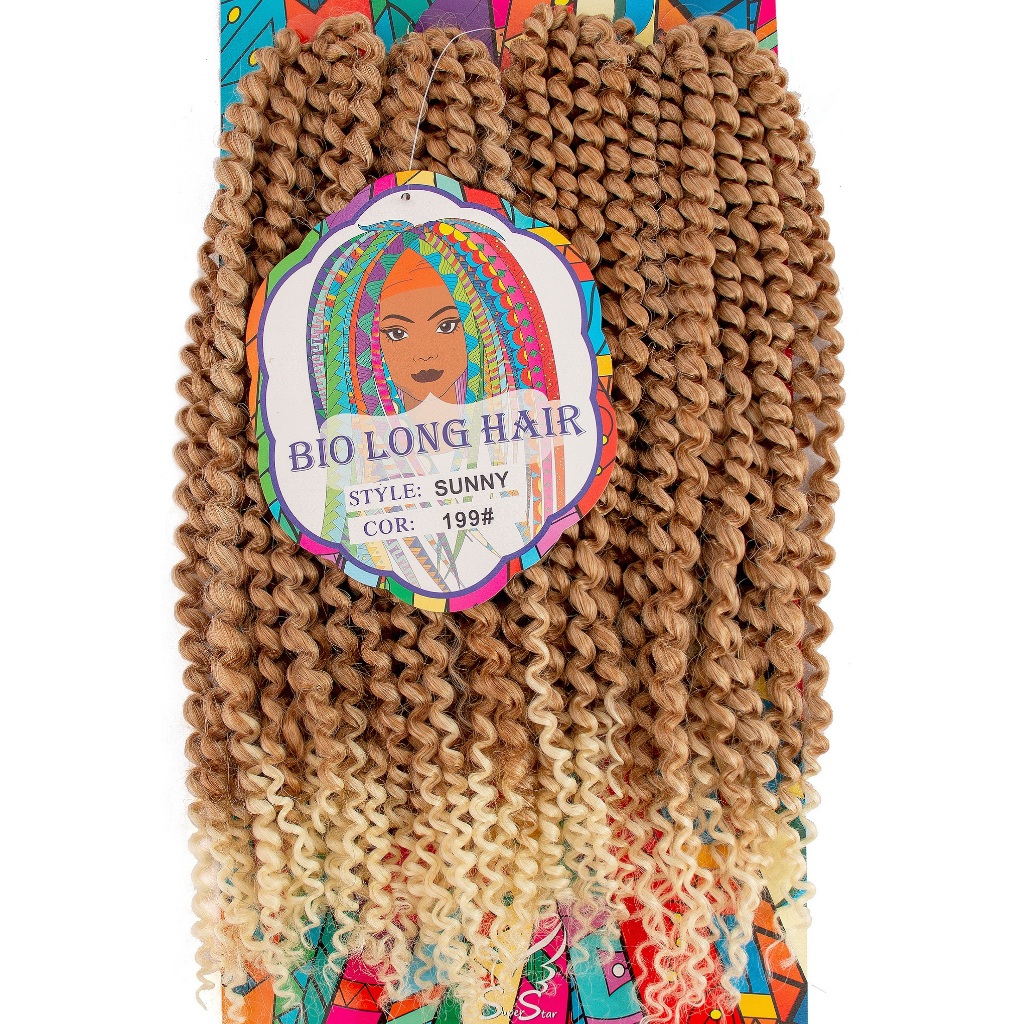 Cabelo Orgânico - Sunny - Super Star - Crochet Braids - 320g em Oferta na Shopee