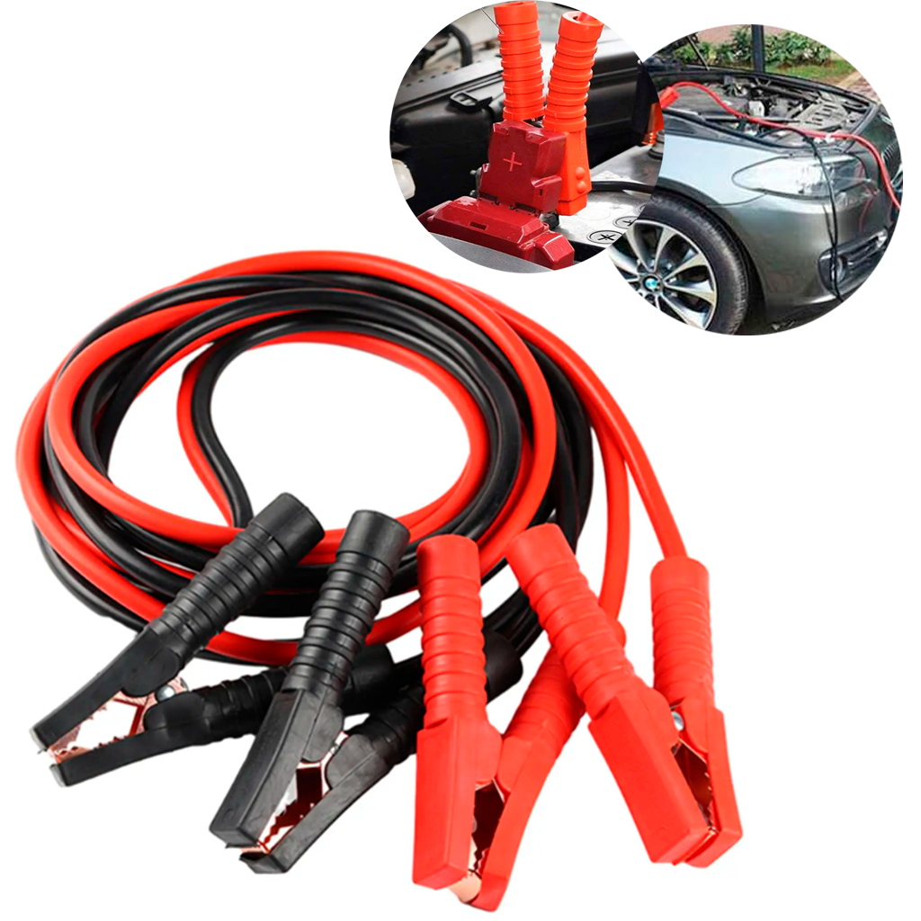 Cabo Para Transmissão De Carga 1500A 2,5 Metros Chupeta Uso Automotivo Carro Caminhonete Prático - Spare Parts and Accessories for Vehicles