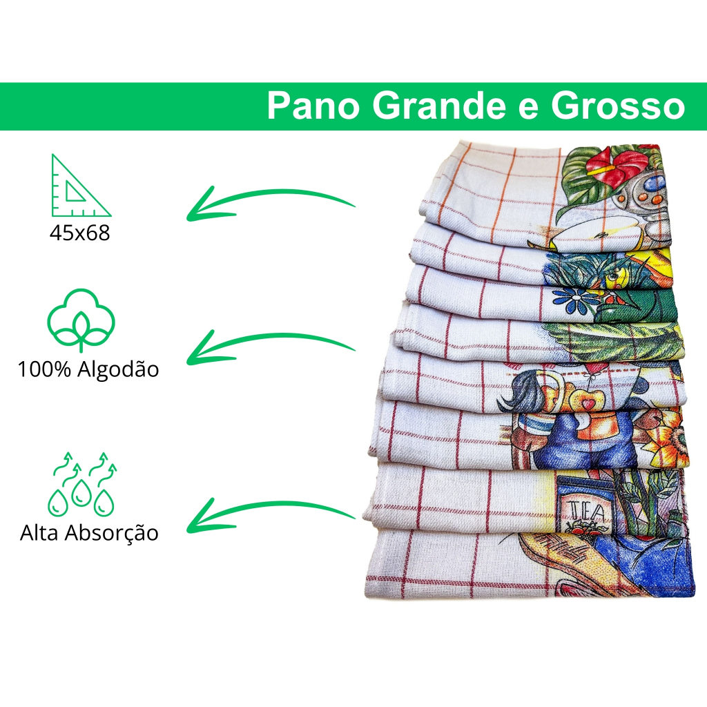 Atacado do Pano de Prato: Onde Comprar | BuscaProdutos