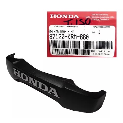 EMBLEMA FRONTAL ORIGINAL TITAN150 PRATA